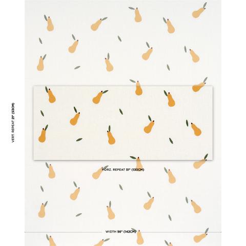 Pears Hand Block Print