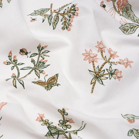 Jeter Des Fleurs Beaded Print