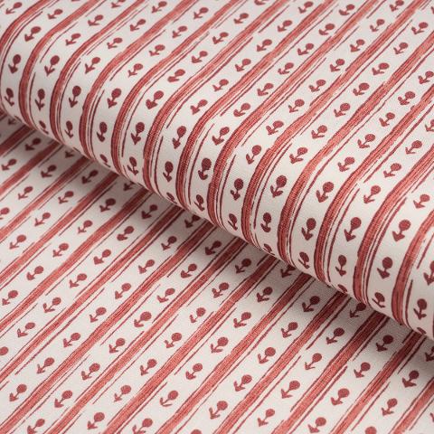 Nidhi Stripe Hand-Print
