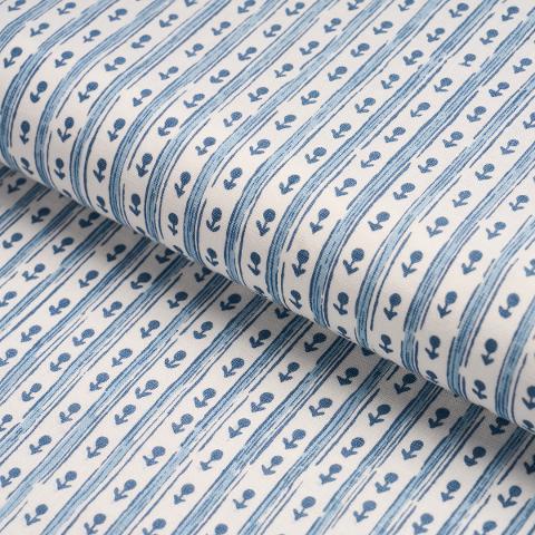 Nidhi Stripe Hand-Print