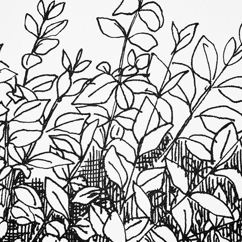Greenery Galore Vinyl Panel