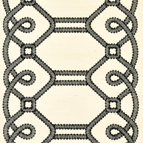 Ziz Embroidered Sisal