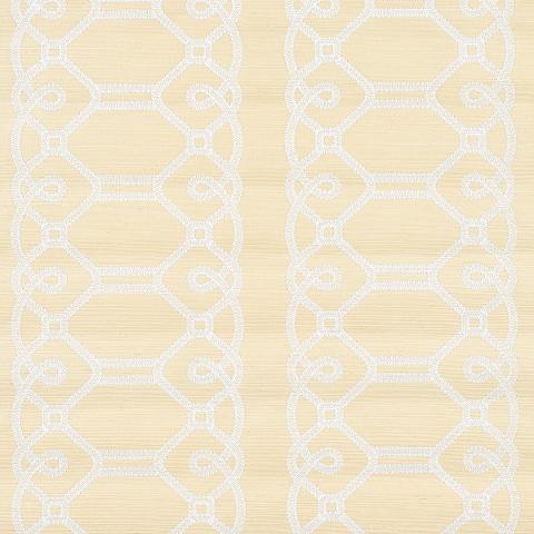 ZIZ EMBROIDERED SISAL