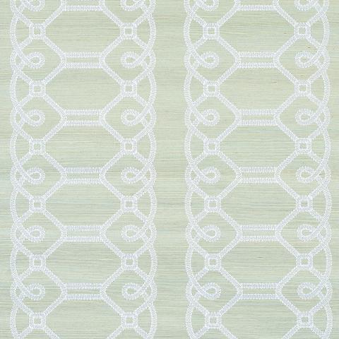 ZIZ EMBROIDERED SISAL