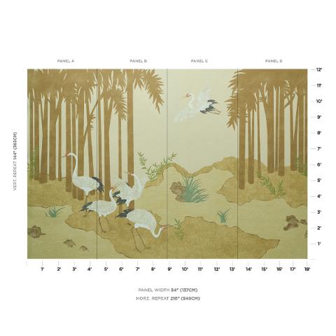 Yashinoki Crane Panel Set
