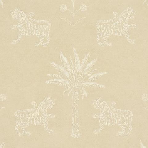 Tiger Palm Silhouette