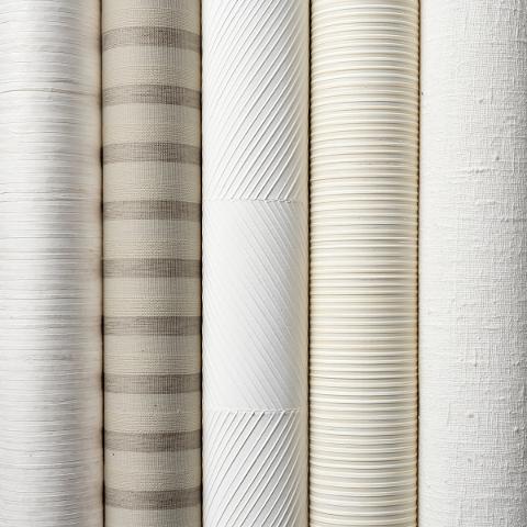 Textured Linen Stripe