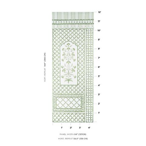 Bamboo Trellis Panel A