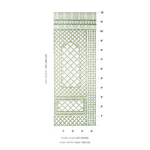 Bamboo Trellis Panel B