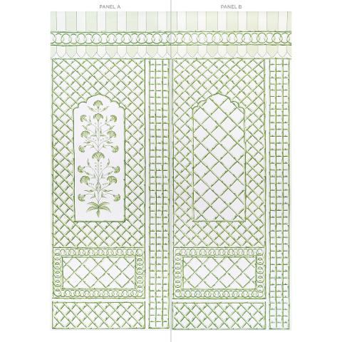 Bamboo Trellis Panel B