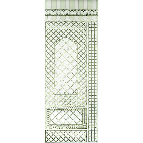 BAMBOO TRELLIS PANEL B