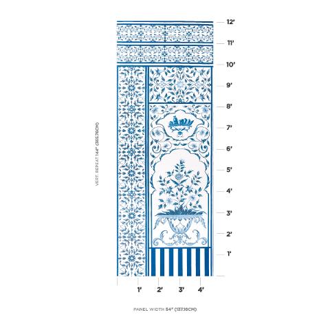Mughal Garden Panel A