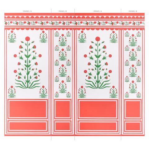 Royal Poppy Panel A