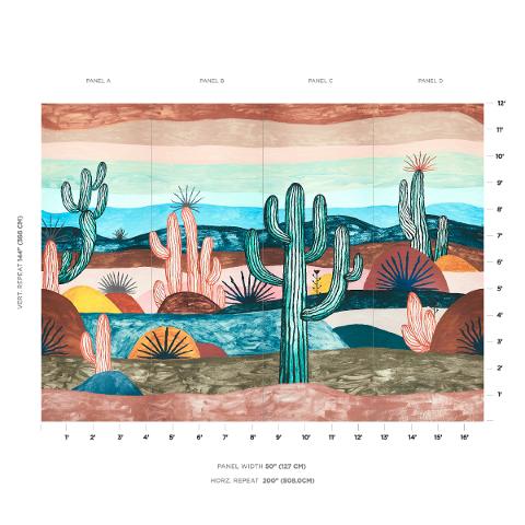 Desert Scape Panel Set