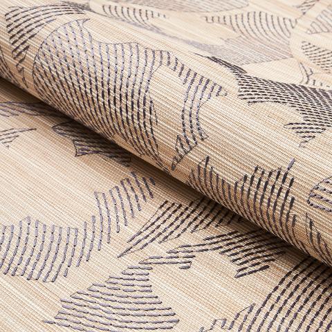 Kantha Embroidered Flower Sisal