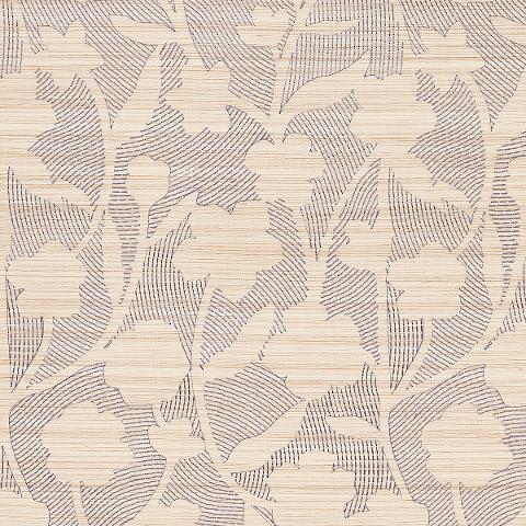 KANTHA EMBROIDERED FLOWER SISAL