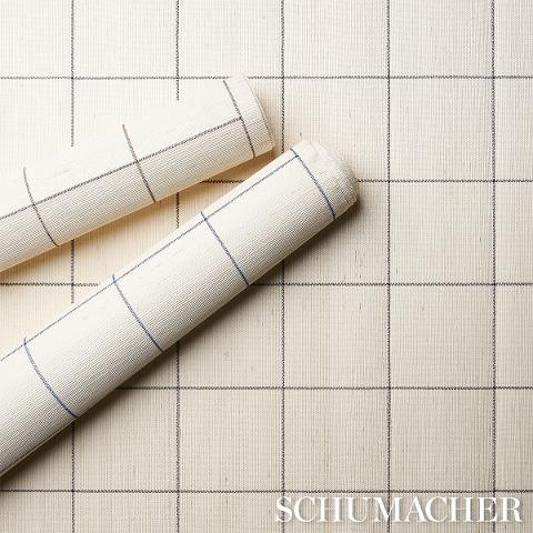 Windowpane Embroidered Sisal