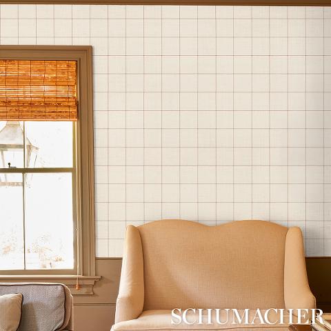 Windowpane Embroidered Sisal