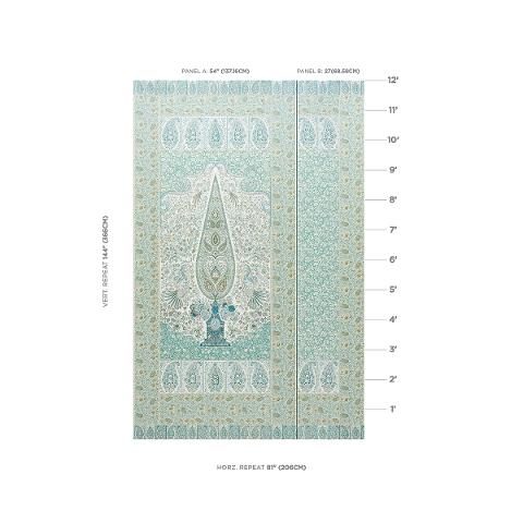 Colmery Paisley Panel Set