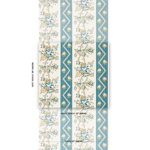 Sylvain Floral Stripe