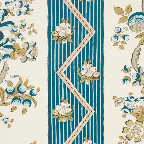 Sylvain Floral Stripe