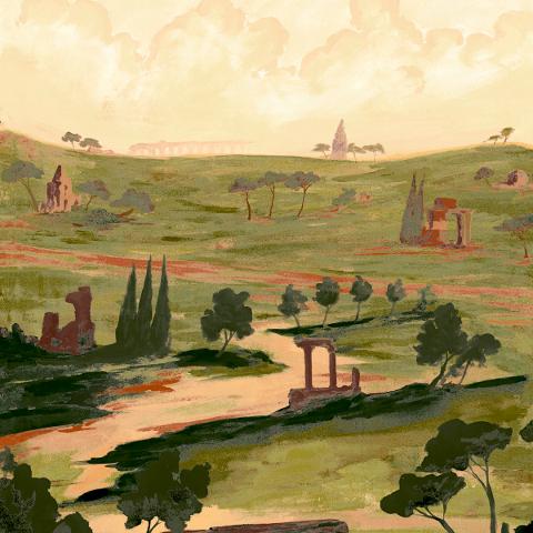 Appian Way 4 Panel Set