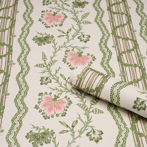 Parvati Floral Stripe