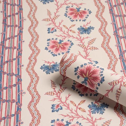 Parvati Floral Stripe