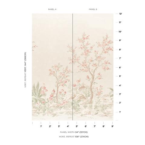 Charlotte's Garden 2 Panel Set