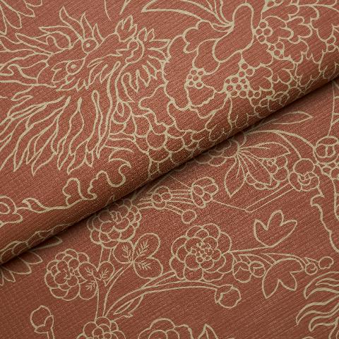 Chiang Mai Dragon Silhouette Raffia