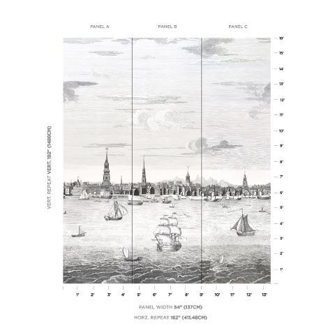Philadelphia Harbor 3 Panel Set