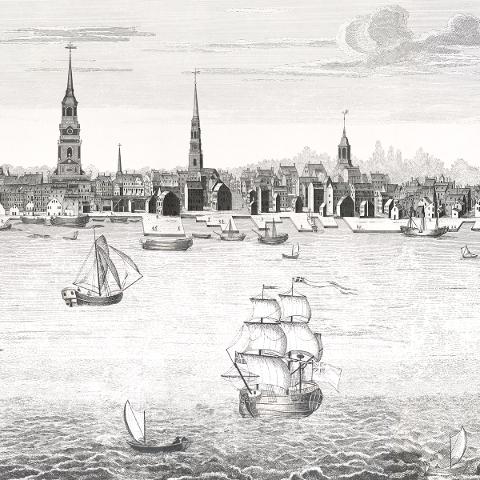 Philadelphia Harbor 3 Panel Set
