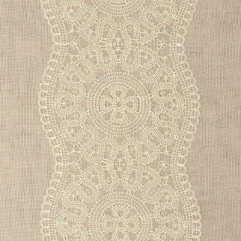 Alecon Embroidered Sheer