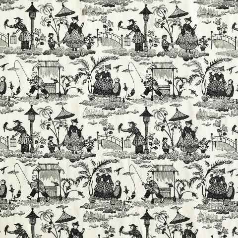Bassano Embroidered Toile