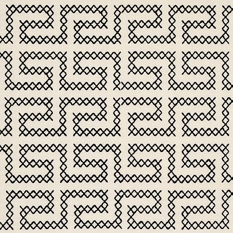 A Maze Embroidery
