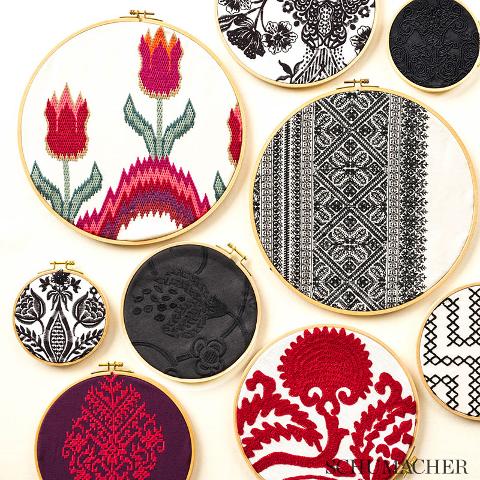 Tulip Flamestitch Embroidery