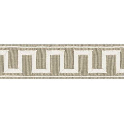 Greek Key Embroidered Tape
