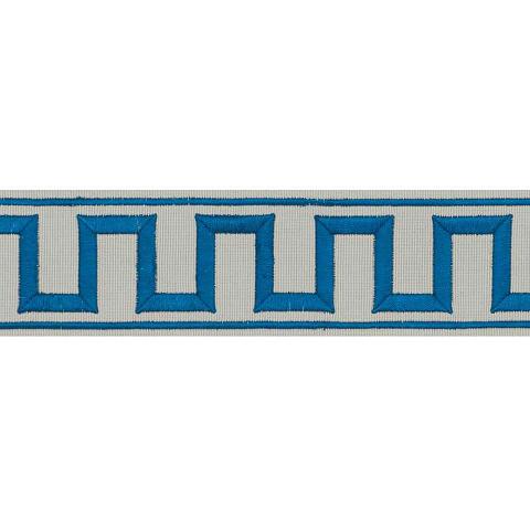GREEK KEY EMBROIDERED TAPE