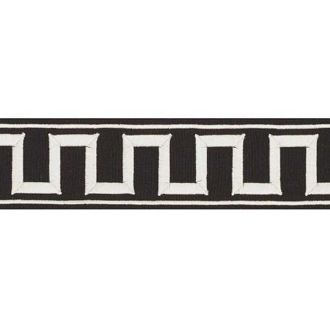 GREEK KEY EMBROIDERED TAPE