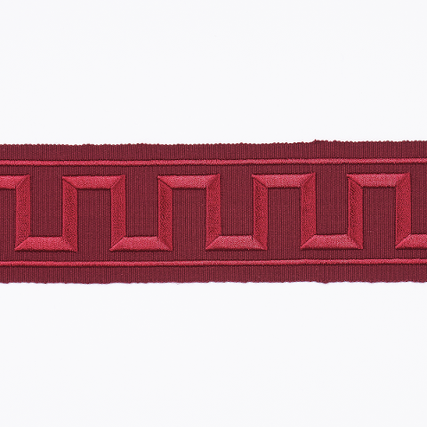 GREEK KEY EMBROIDERED TAPE