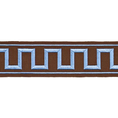 Greek Key Embroidered Tape