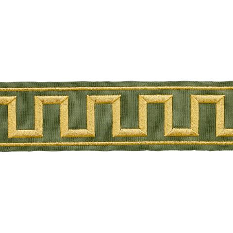 Greek Key Embroidered Tape