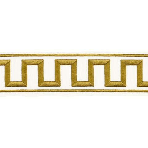 Greek Key Embroidered Tape