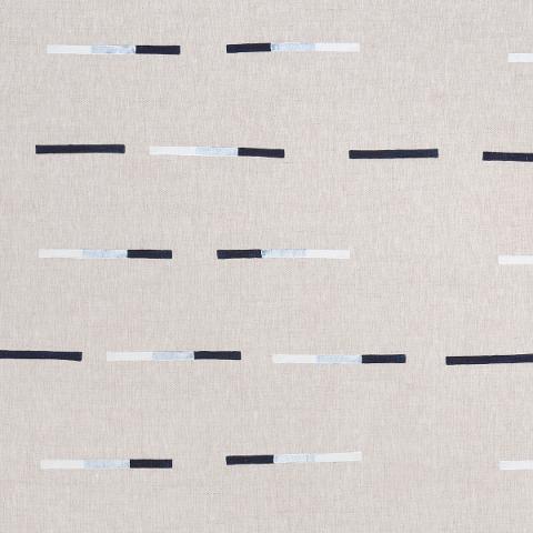 OVERLAPPING DASHES HAND BLOCK PRINT