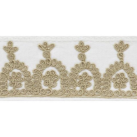 Noelia Embroidered Tape