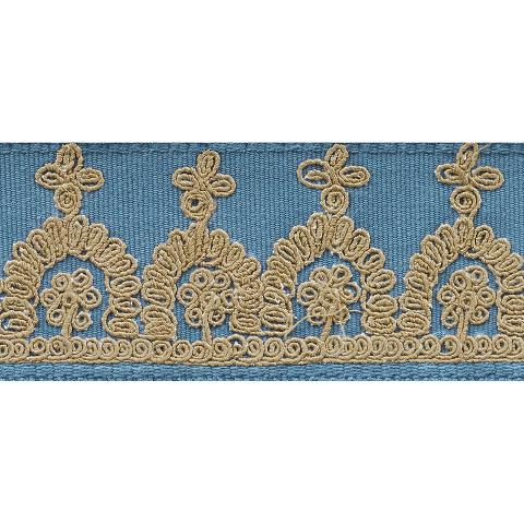 Noelia Embroidered Tape