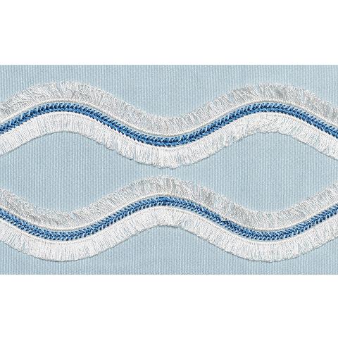 OGEE EMBROIDERED TAPE