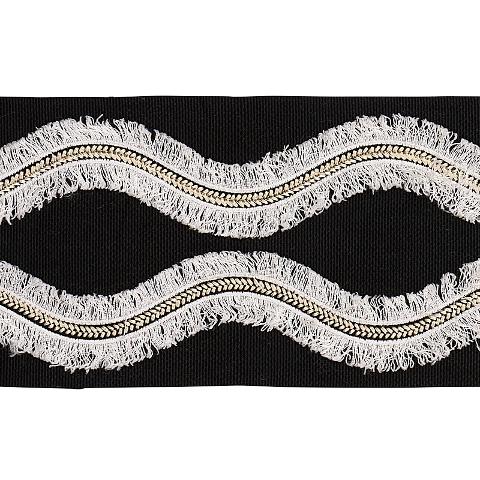 OGEE EMBROIDERED TAPE
