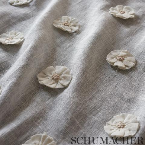 Button Flower Sheer