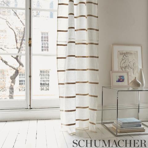 Stripe Appliqué Sheer